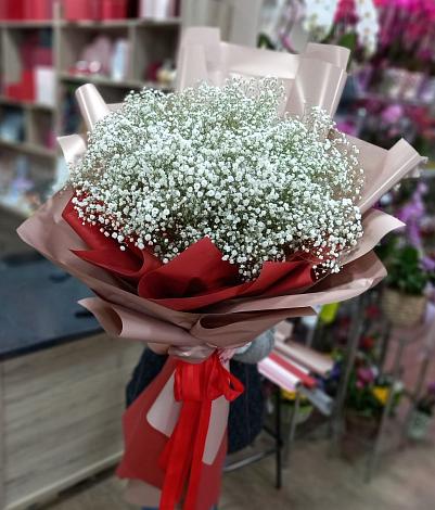 Букет цветов из: Гипсофила в Левашах