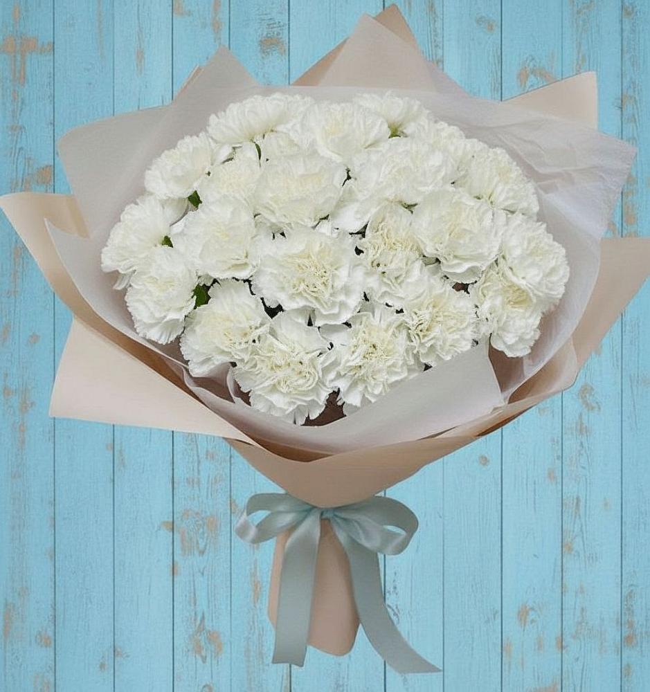 Букет цветов из: Гвоздики в Левашах