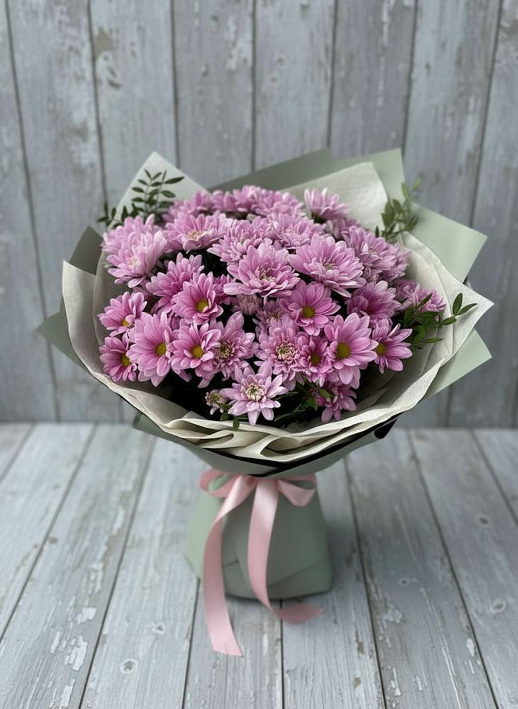 Букет цветов из: Хризантемы в Левашах