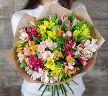 Букет цветов из:  Альстромерии #REPLACE_PRED# Левашах