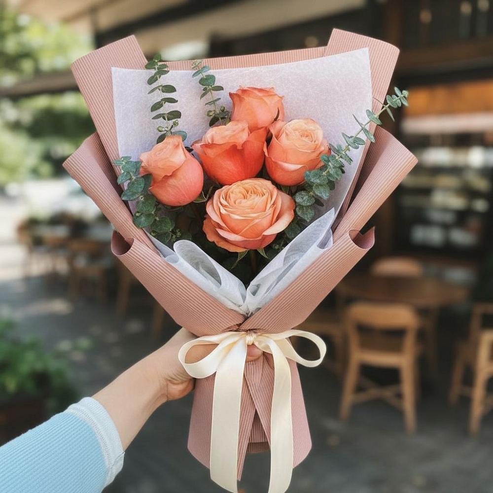 Букет цветов из: Розы в Левашах