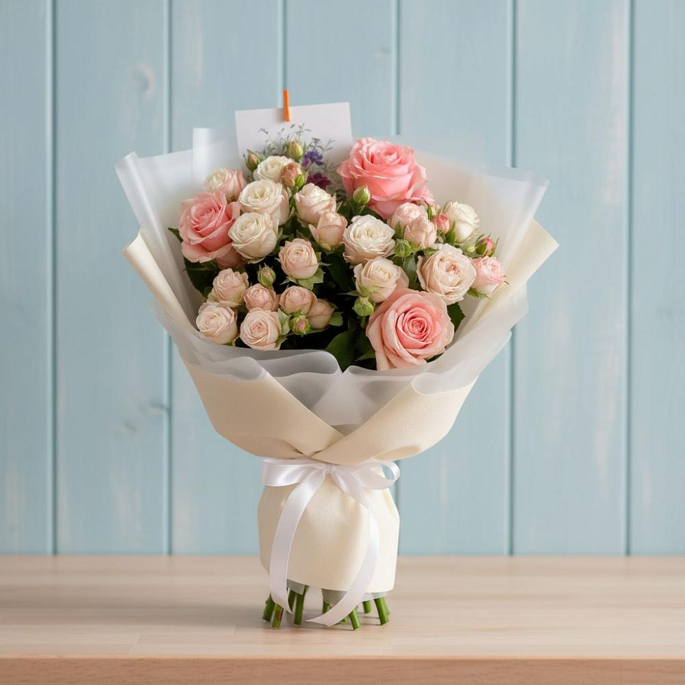 Букет цветов из: Розы в Левашах