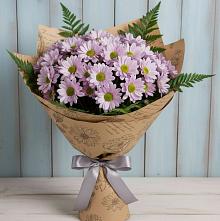 Букет цветов из:  Хризантемы в Левашах