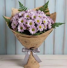 Букет цветов из:  Хризантемы в Левашах