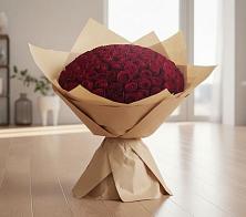 Букет 101 Красная роза в Левашах
