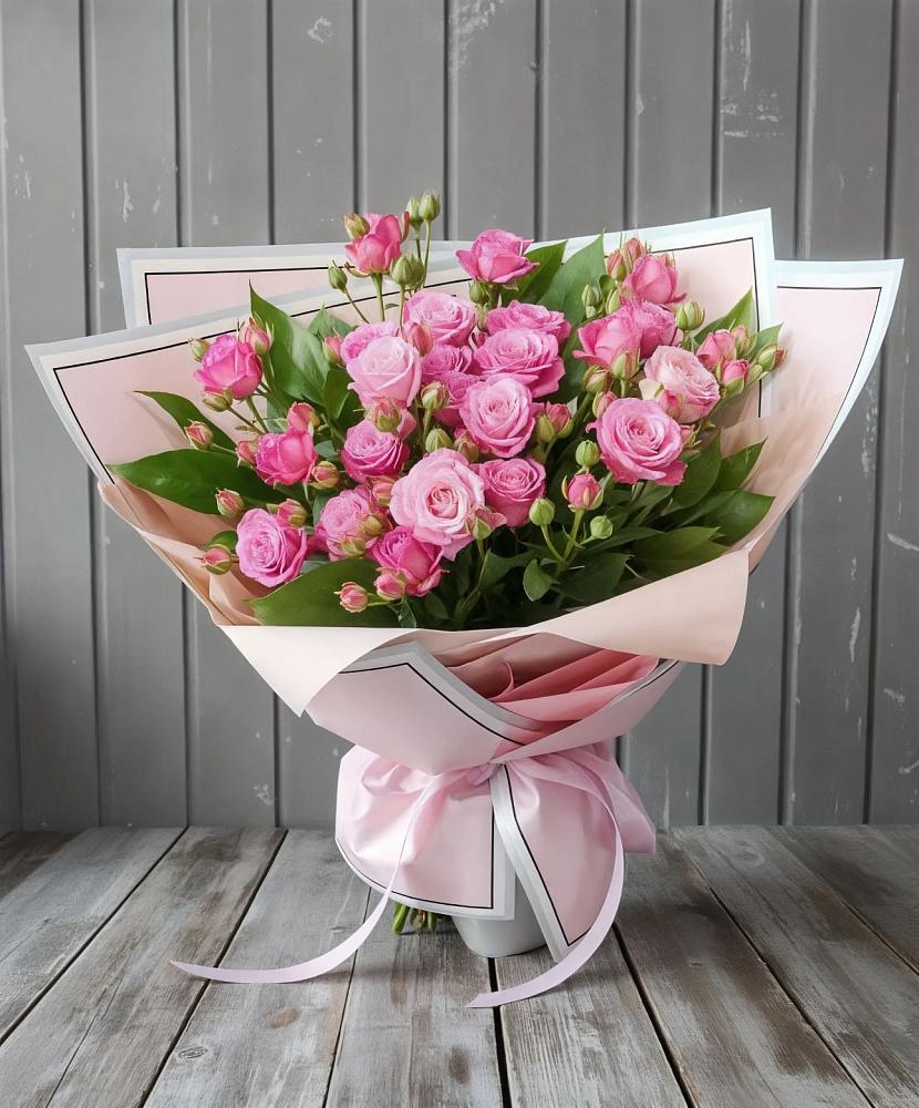 Букет Розовый кустик в Левашах
