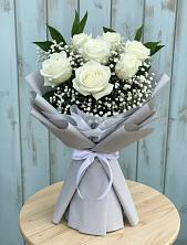 Букет цветов из:  Розы в Левашах