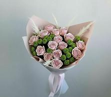 Букет цветов из:  Розы и Хризантемы в Левашах