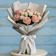 Букет цветов из:  Розы #REPLACE_PRED# Левашах