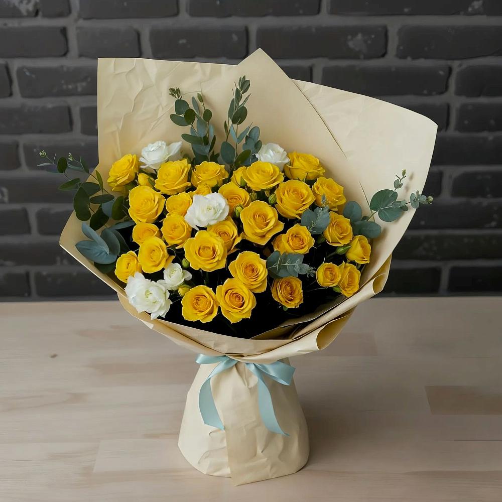 Букет цветов из: Розы в Левашах