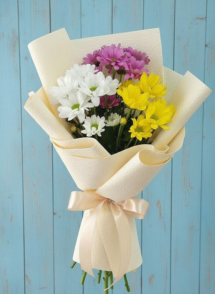 Букет цветов из: Хризантемы в Левашах