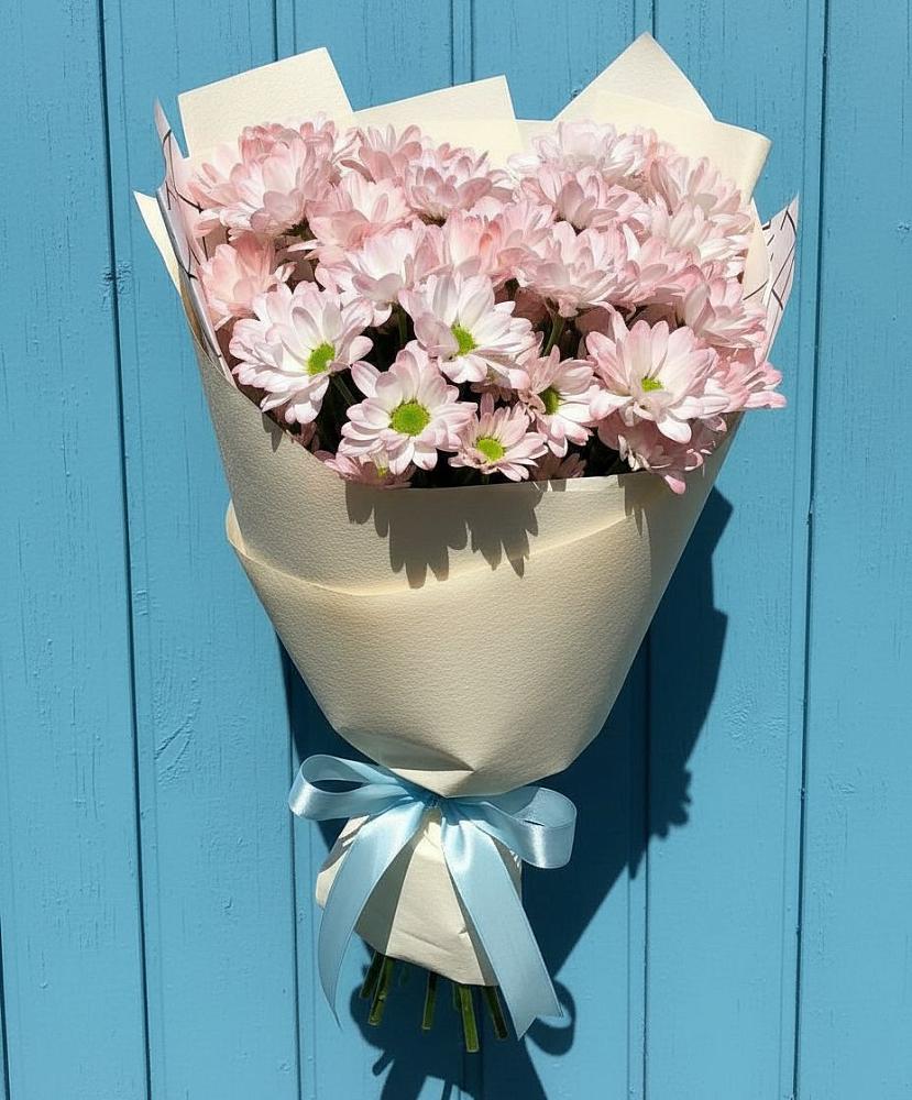 Букет цветов из: Хризантемы в Левашах