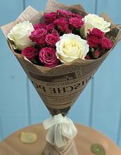 Букет цветов из:  Розы в Левашах