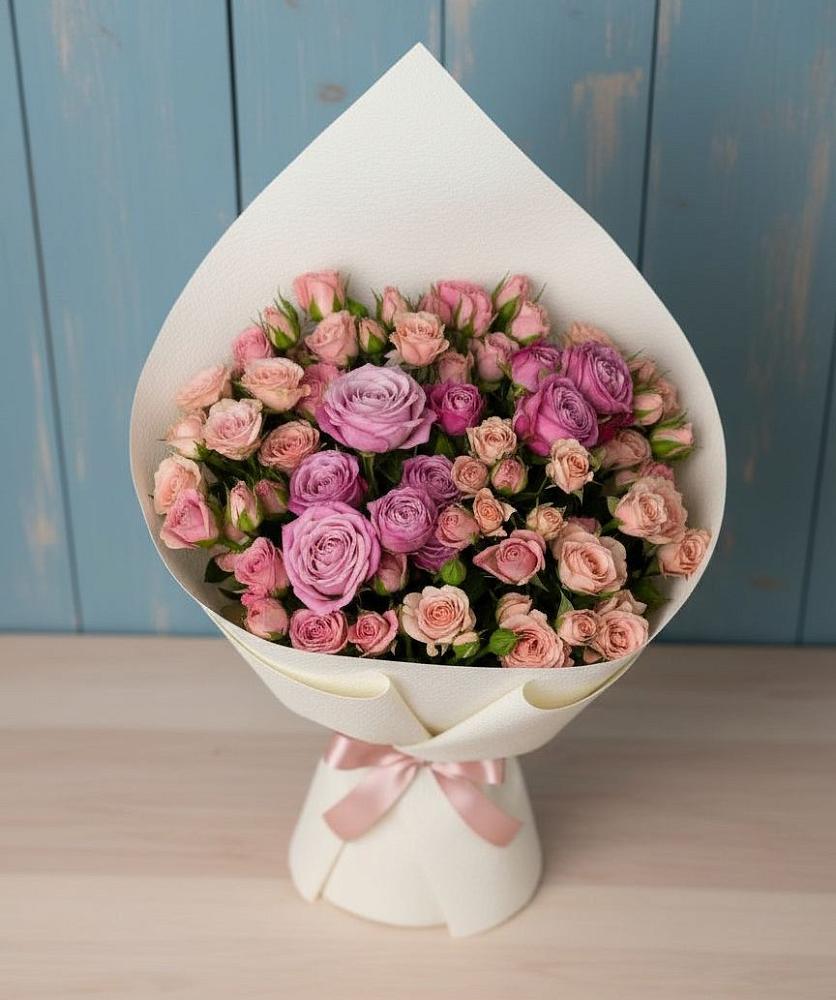 Букет цветов из: Розы в Левашах