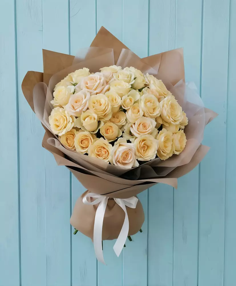 Букет Кремовое облако в Левашах